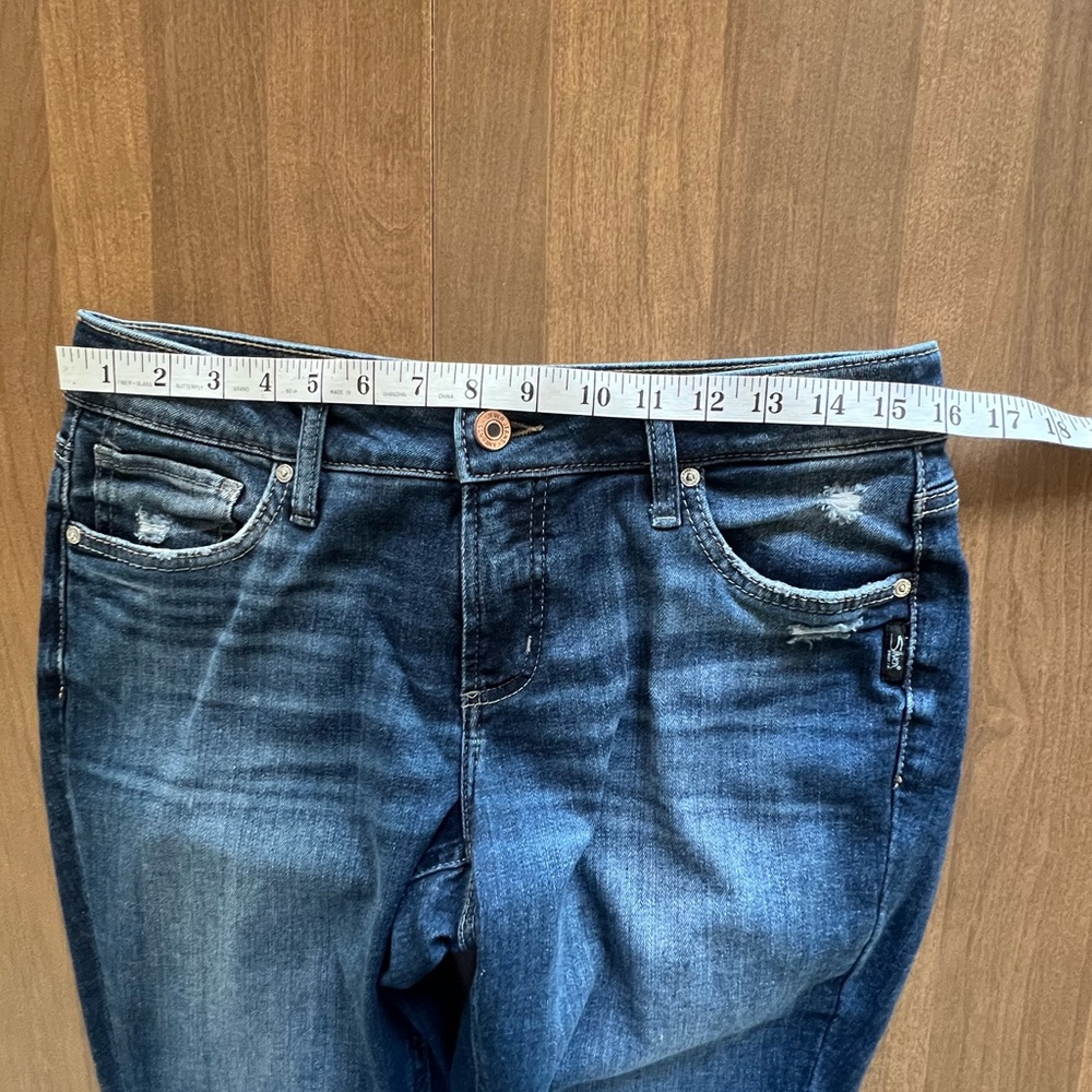 Women’s Silver Girlfriend Jeans - Picture 2 of 12